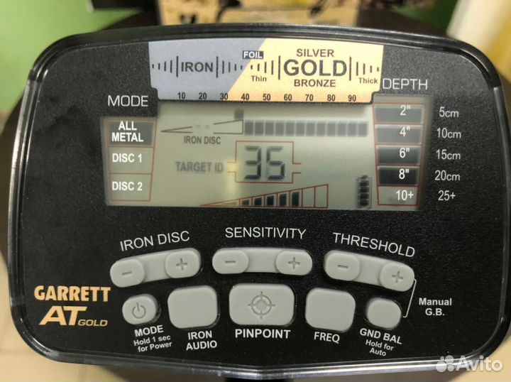 Металлоискатель Garrett AT Gold