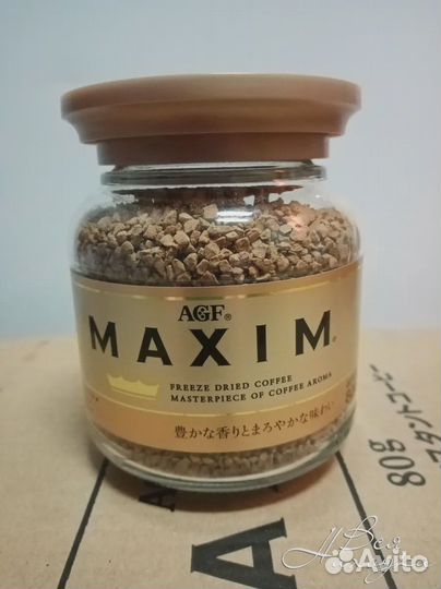 Японский кофе Максим (Maxim)