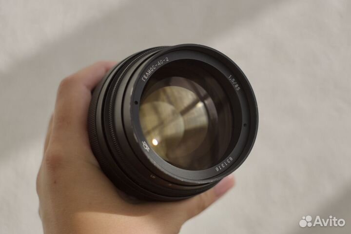 Объектив Гелиос-40-2 85 mm f/ 1.5