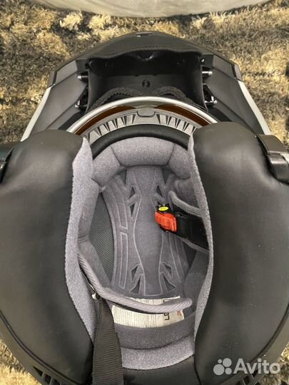 Шлем для снегохода с подогревом legion, новый