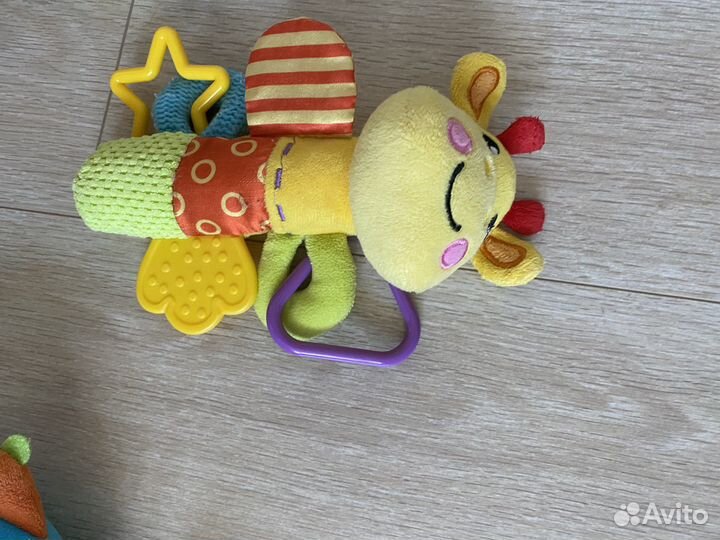 Грызунки, игрушки мягкие, погремушки