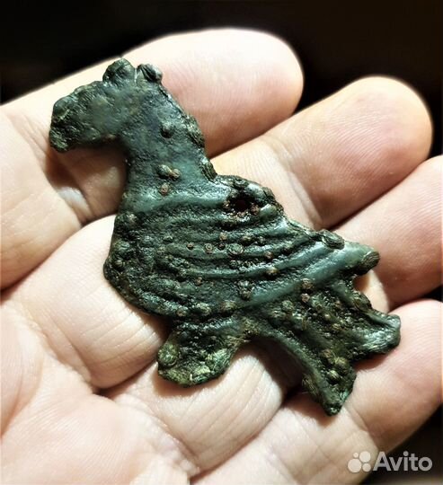 Амулет оберег привеска домонгол талисман Птица 2