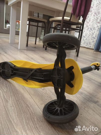 Самокат детский трехколесный новый