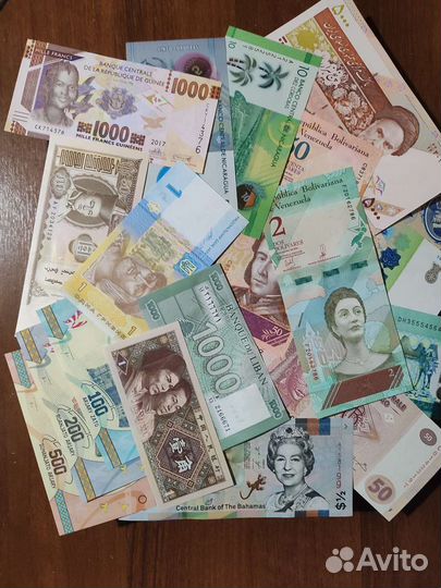 Банкноты разных стран