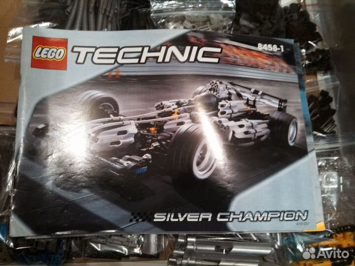 Lego technic silver store champion