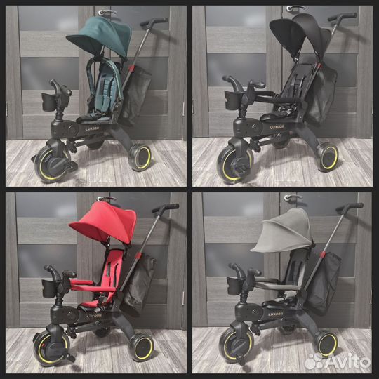 Складной детский велосипед luxmom s7