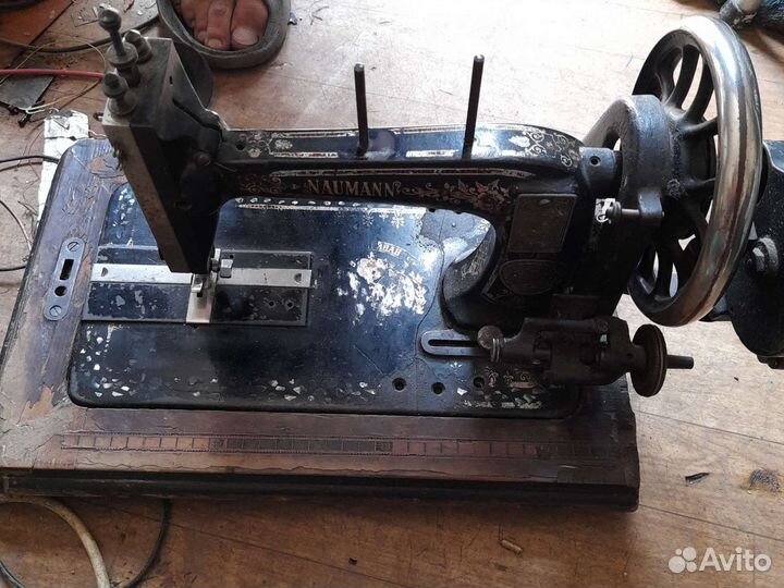 Швейная машинка naumann 1870г юбилейная