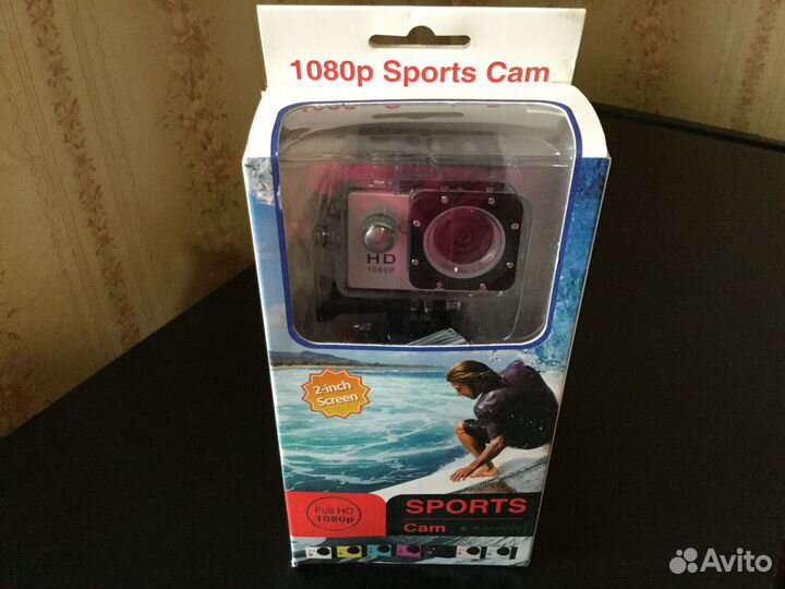 Экшен-камера Sports Cam новая
