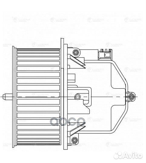 Э/вентилятор отоп. для а/м Land Rover Freelander