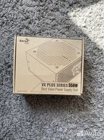 Блок питания aerocool vx plus 550w