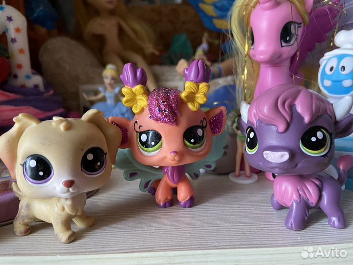 Littlest Pet Shop 3 игрушки