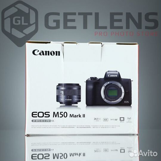 Canon EOS M50 Mark II Body Black (Новый)