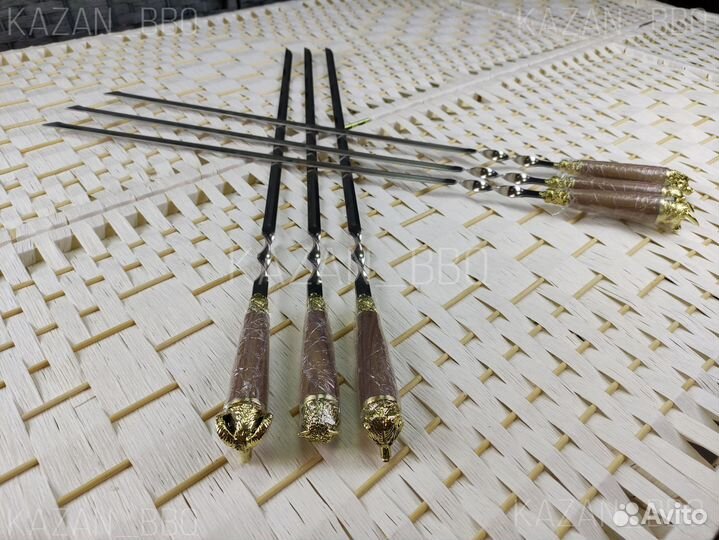 Набор шампуров с литьем