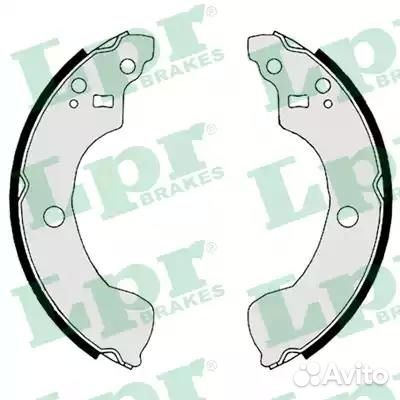 Колодки тормозные барабанные