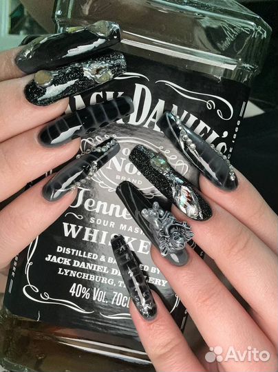 Маникюр, наращивание ногтей, крейзи нейлс