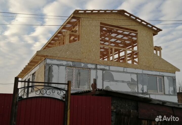 Подъем домов/Фундаменты/Кровля/Замена венцов/Полы