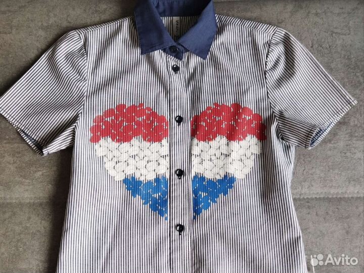 Блузка для девочки 122-128 школьная