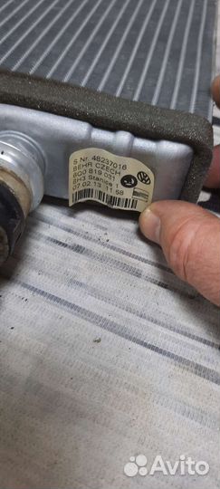 Радиатор отопителя для Фольксваген поло VW Polo