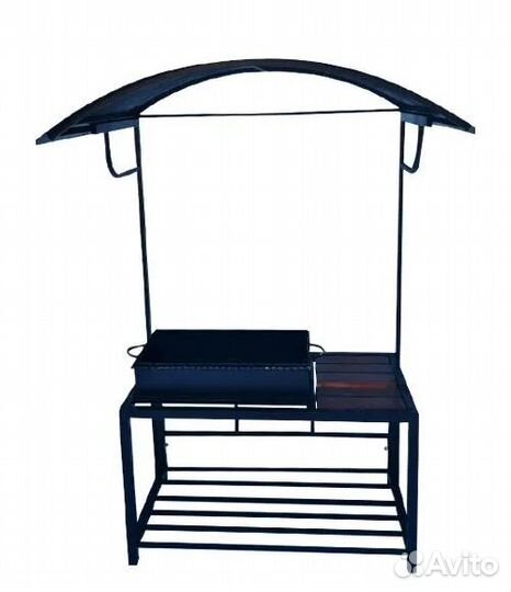 Кованые мангалы с крышей