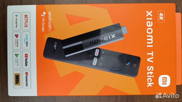 Медиаплеер SMART TV - приставка Xiaomi Mi TV Stick