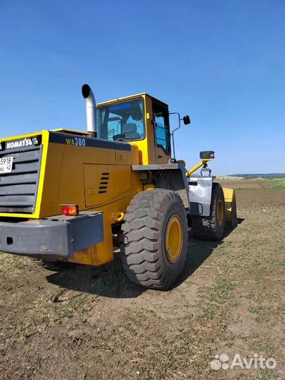 Фронтальный погрузчик Komatsu WA380-3, 1998