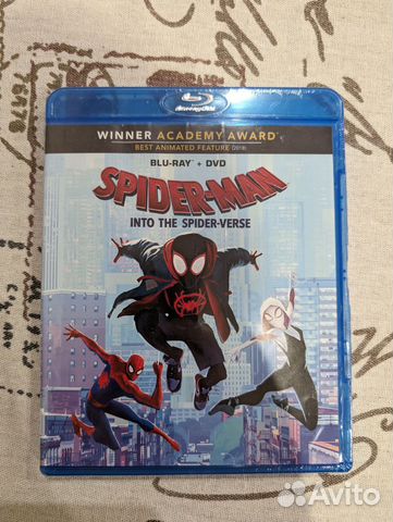 Человек паук через вселенные (blu-ray + dvd) 2018 купить в Санкт ...