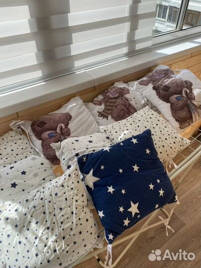 Бортики на кроватку