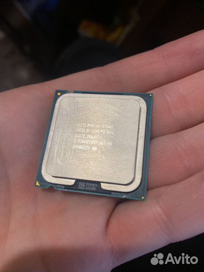 Процессор Intel core 2 duo E7500