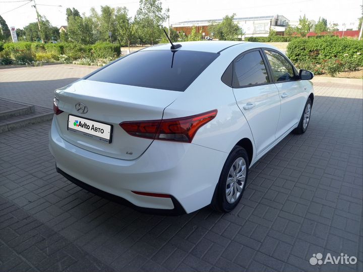 Hyundai Solaris 1.6 МТ, 2018, 68 000 км