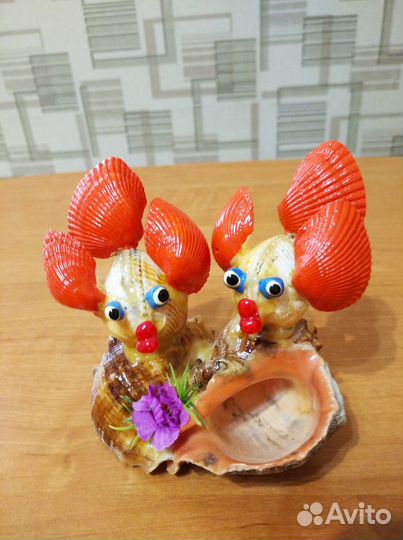 Сувениры из ракушек ручной работы