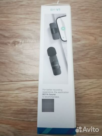 Петличный микрофон boya