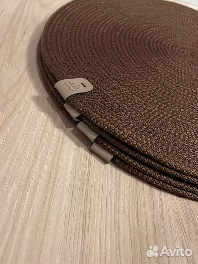 Салфетки сервировочные (плейсматы) из шнура