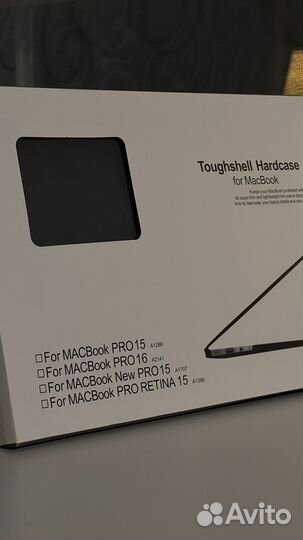 Защитный чехол кейс накладка macbook pro 16