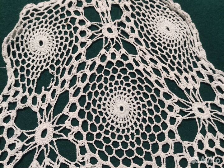 Скатерть. Ручная вязка. СССР