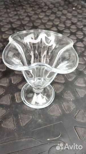 Креманки стеклянные и металлические