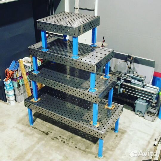 Сварочный 3D стол 3000х1500х100 толщиной 10мм
