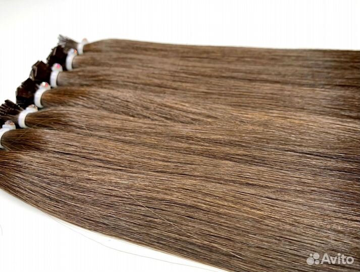 Детские волосы некрашеные, 60см, рассрочка