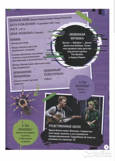 Книга про Билли Айлиш