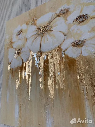 Картина с цветами