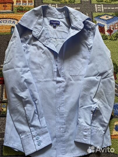 Рубашка школьная для мальчика р.122