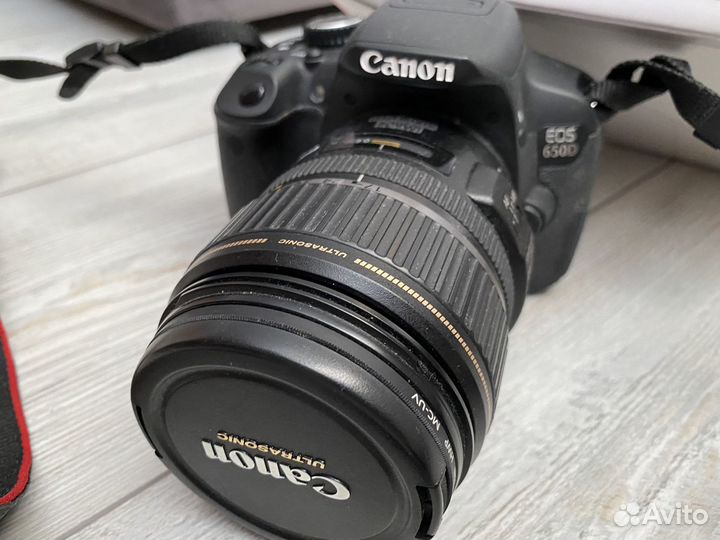 Зеркальный фотоаппарат canon 650d ef-s 17-85 mm
