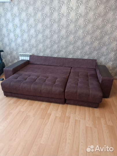 Большой угловой диван модульный бу