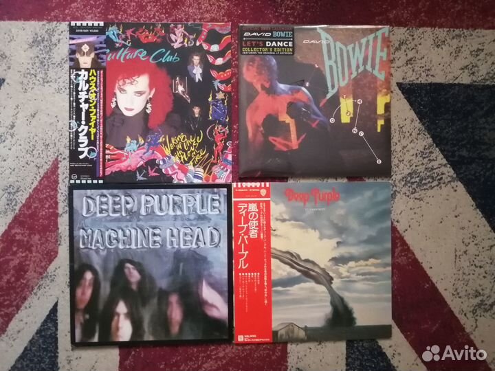 Culture Club, Boy George, Deep Purple, Japan, LP