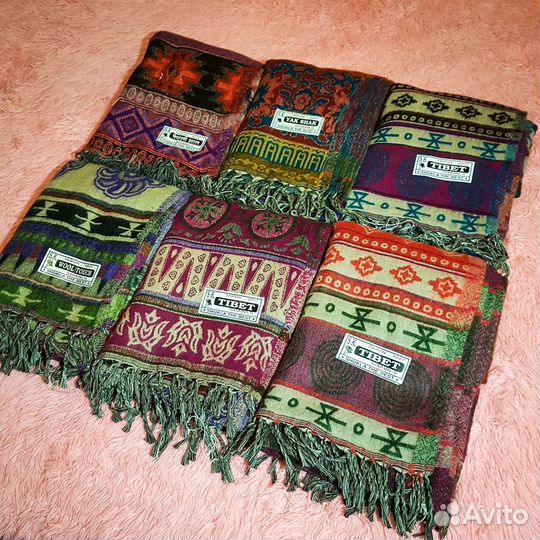 Пледы, шерсть яка, Тибет