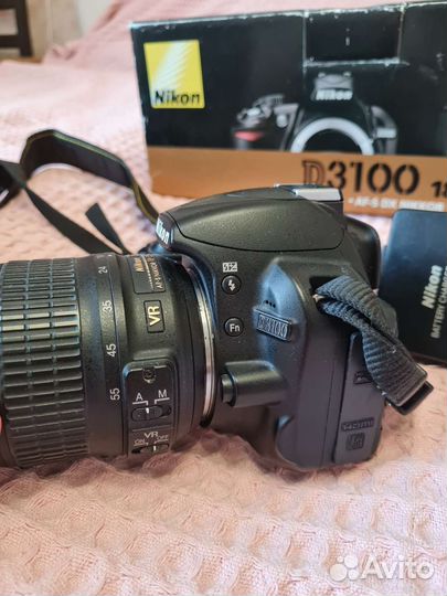 Зеркальный фотоаппарат Nikon d3100