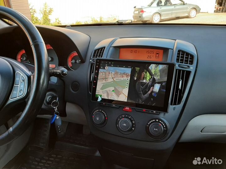 Android магнитола Kia Ceed 2006 - 2012, есть Teyes