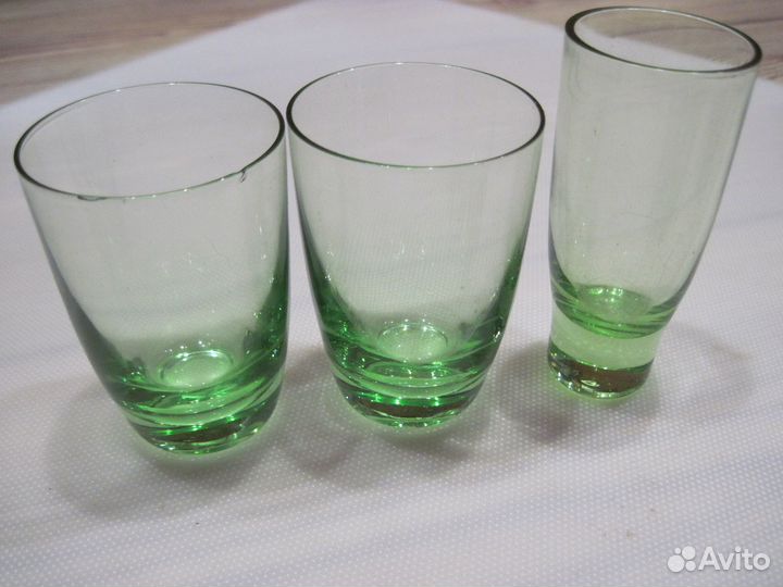 Рюмки СССР(Цветное стекло)