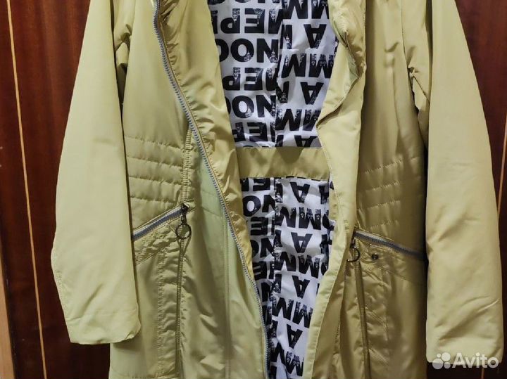 Пальто женское демисезонное 46 48 новое