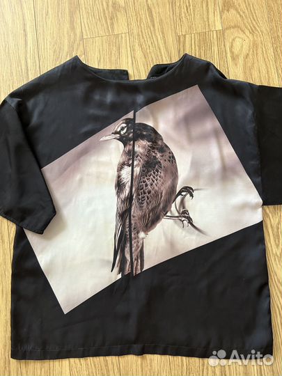 Блузка шелковая