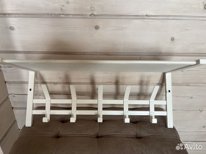 Комплект обувница с сидением и вешалка настенная